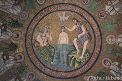Baptism of Christ, Arian Baptistery, Ravenna