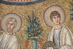 Andrew and Another Apostle with Crowns, Arian Baptistery, Ravenna