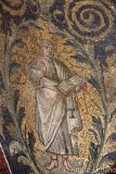 Mosaic of a Gesturing Man with a Codex, Orthodox Baptistery, Ravenna