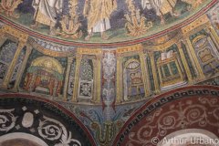 Two Mosaics from the Lower Section of the Dome, Orthodox Baptistery, Ravenna