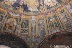 Two Mosaics from the Lower Section of the Dome, Orthodox Baptistery, Ravenna