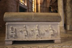 Sarcophagus with  the Magi Bearing Gifts, San Vitale, Ravenna
