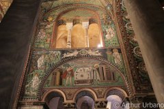 Mosaics of South Wall of Sanctuary, San Vitale, Ravenna