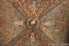 Angels Hold With Upraised Arms and the Lamb of God, San Vitale, Ravenna