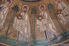 Apostles in Procession with Crowns, Arian Baptistery, Ravenna