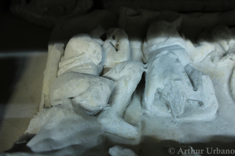 Warehouse-Arles-Marble Sarcophagus Fragment, double register-2
