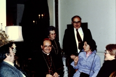 Florence Wolsky at Cardinal Caprio Reception