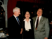 Florence Wolsky, Walter Persegati, and Howard Weintraub