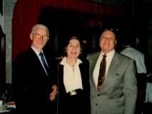 Florence Wolsky, Walter Persegati, and Howard Weintraub