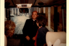 Cardinal Caprio in the Vatican Gardens