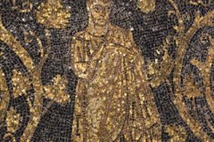Man Painted Gold, Mauseoleum of Galla Placidia, Ravenna, Detail