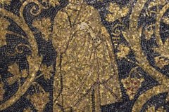 Man Painted Gold, Mauseoleum of Galla Placidia, Ravenna, Detail