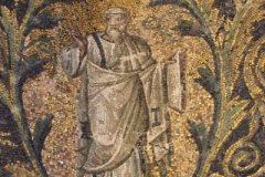 Mosaic of a Gesturing Man with a Scroll, Orthodox Baptistery, Ravenna