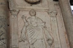 Stucco Relief Sculpture of a Prophet, Orthodox Baptistery, Ravenna
