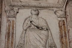 Stucco Relief Sculpture of a Prophet, Orthodox Baptistery, Ravenna