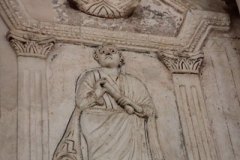 Stucco Relief Sculpture of a Prophet, Orthodox Baptistery, Ravenna
