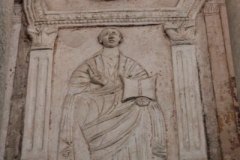 Stucco Relief Sculpture of a Prophet, Orthodox Baptistery, Ravenna