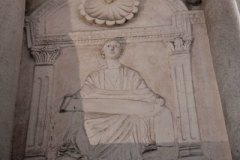 Stucco Relief Sculpture of a Prophet, Orthodox Baptistery, Ravenna