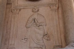 Stucco Relief Sculpture of a Prophet, Orthodox Baptistery, Ravenna