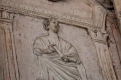 Stucco Relief Sculpture of a Prophet, Orthodox Baptistery, Ravenna