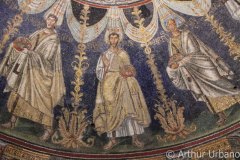 Three Apostles from Dome Mosaic, Orthodox Baptistery, Ravenna