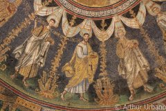 Three Apostles from Dome Mosaic, Orthodox Baptistery, Ravenna