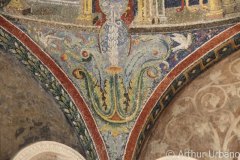 Mosaic of a Plant with Two Birds, Orthodox Baptistery, Ravenna