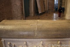 Greek Inscription on Sarcophagus, San Vitale, Ravenna