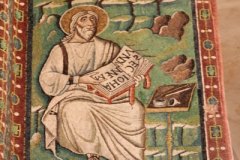 St. John with Eagle and Gospel Book, San Vitale, Ravenna