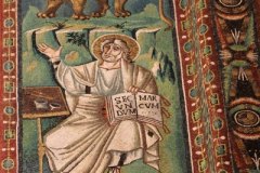 St. Mark with Lion and Gospel Book, San Vitale, Ravenna