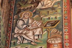 St. Matthew with Angel and Gospel Book, San Vitale, Ravenna