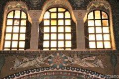 Angels and Christogram, San Vitale, Ravenna