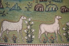 Transfiguration, Sant'Apollinare in Classe, Ravenna, Detail