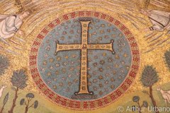 Transfiguration, Sant'Apollinare in Classe, Ravenna, Detail