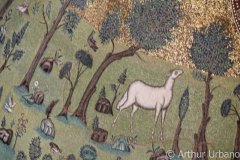 Transfiguration, Sant'Apollinare in Classe, Ravenna, Detail