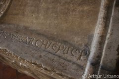 Latin Inion on Sarcophagus, Sant'Apollinare in Classe, Ravenna