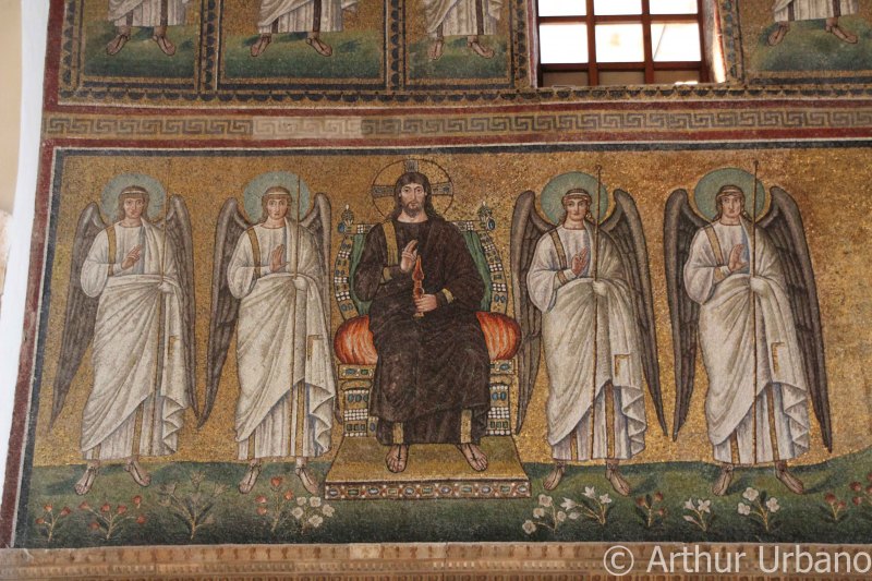 Christ Flanked by Angels, Sant'Apollinare Nuovo, Ravenna