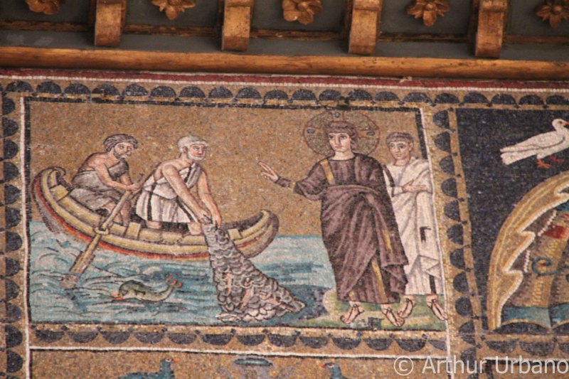 Calling of Peter and Andrew, Sant'Apollinare Nuovo, Ravenna