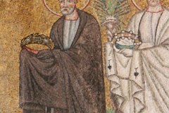 Sts. Martinus and Clemins, Sant'Apollinare Nuovo, Ravenna